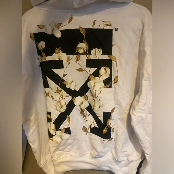 Off-White Spring/Summer 2019 Flowers & Arrows Hoodie - Picture 9 of 16